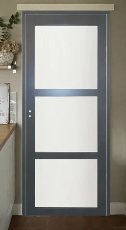 Bloc Porte Blakeria Ral7016 Vitrée H204 X L73 Côte Tableau P.droite-Gd Menuiseries Online