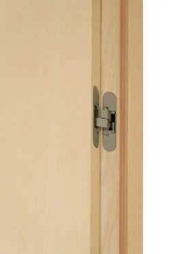 Bloc porte bois isoplane ANTLIA3 830 droit plaqué frêne blanc européen-Lynporte Sale