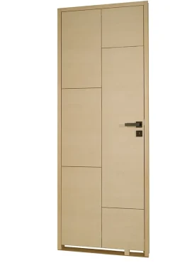 Lynporte Bloc porte bois isoplane ANTLIA1 830 gauche plaqué frêne blanc européen