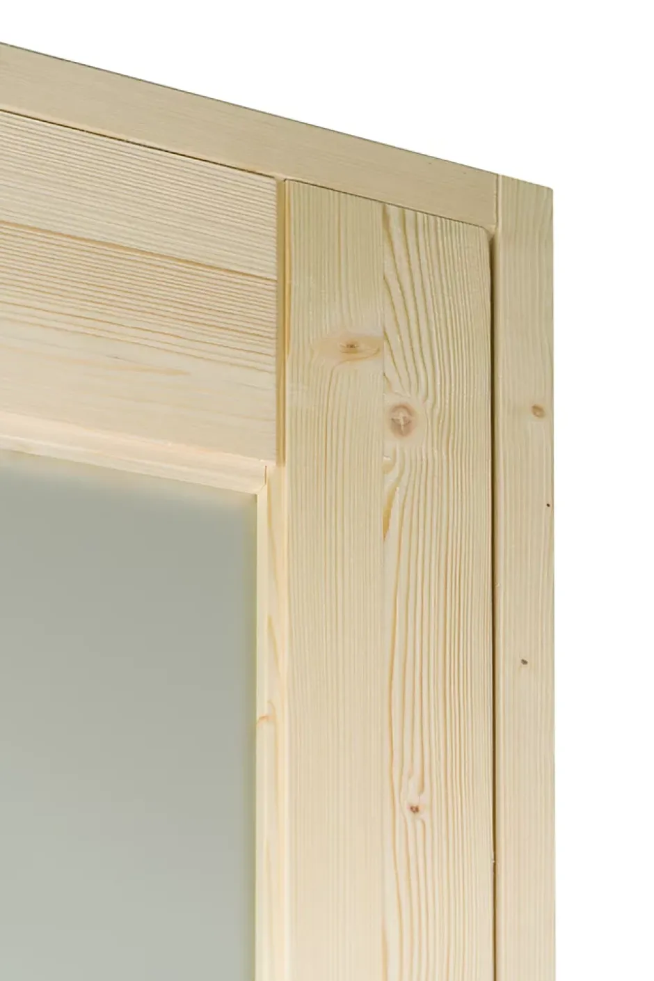 Bloc Porte bois épicéa HORIZON 1 vitrage 830 gauche-Lynporte Outlet