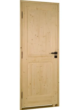 Lynporte Bloc porte bois épicéa ANDROMEDA 2 panneaux 830 droit