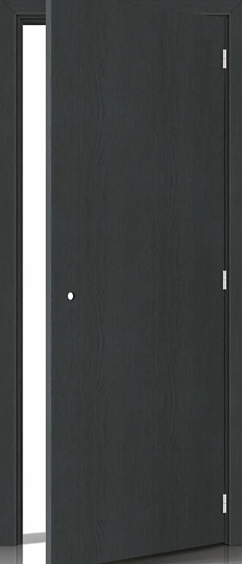 Bloc Porte Grey Oak H204 X L83 Côte Tableau P.gauche-Gd Menuiseries Discount