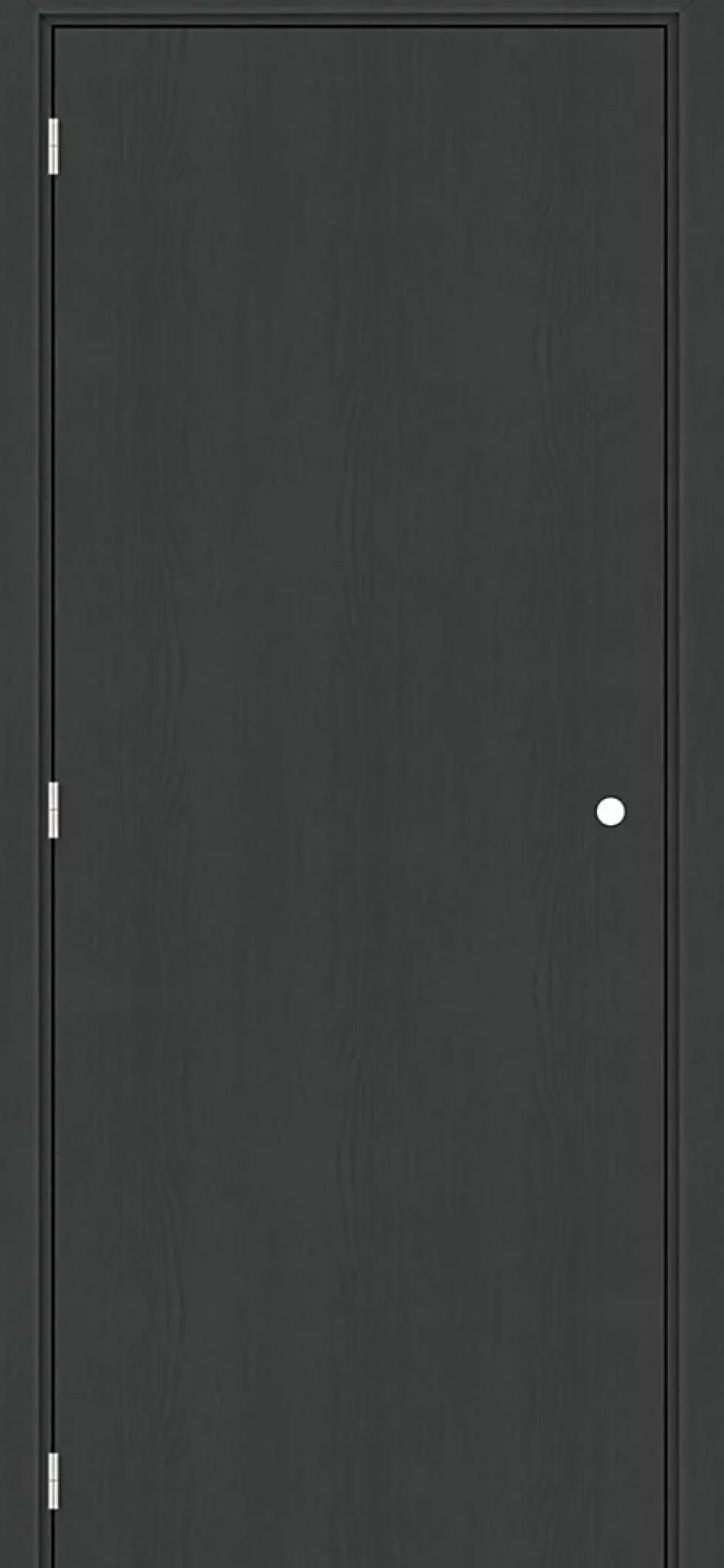 Bloc Porte Grey Oak H204 X L93 Côte Tableau P.droite-Gd Menuiseries Discount