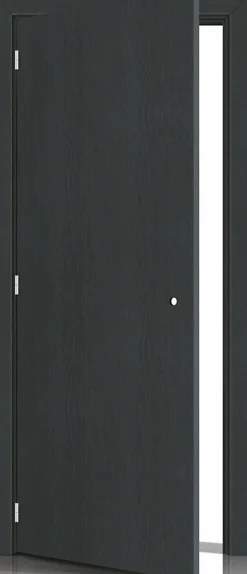 Gd Menuiseries Bloc Porte Grey Oak H204 X L83 Côte Tableau P.droite