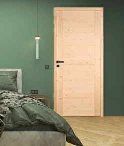 Lynporte Bloc porte HORIZON bois épicéa 2040 x 730 Gauche