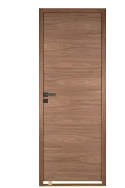 Lynporte Bloc porte isoplane INDUS bois noyer 2040 x 630 droite