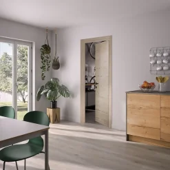 Bloc Porte isotherme PREMIUM Noisette - Poussant droit et ajustable - L830mm-Optimum Sale