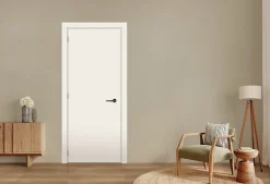 Bloc Porte Lacdor Blanc Ral9010 H204 X L73 Côte Tableau P.droite-Gd Menuiseries Hot