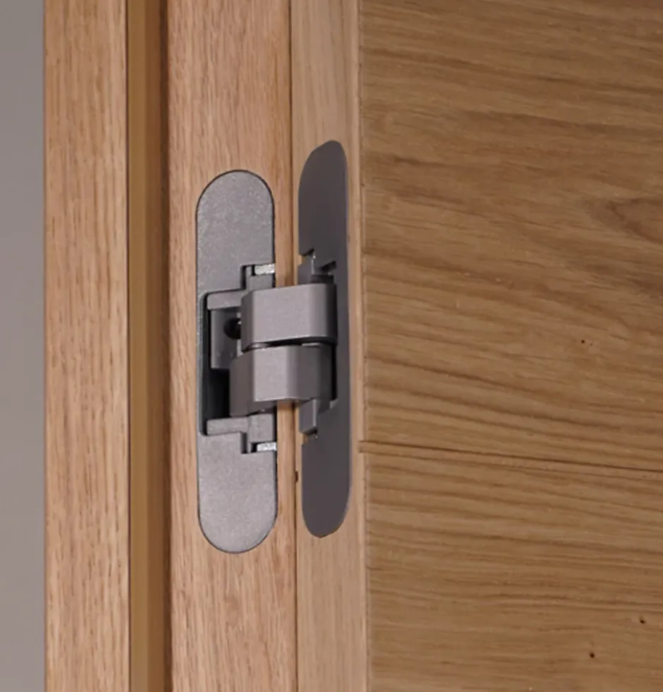 Lynporte Bloc Porte NOE bois chêne européen 2040 mm x 930 mm Droit en huisserie de 92