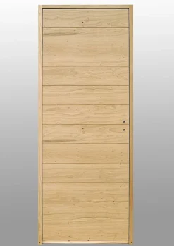 Lynporte Bloc Porte NOE bois chêne européen 2040 mm x 930 mm Droit en huisserie de 92