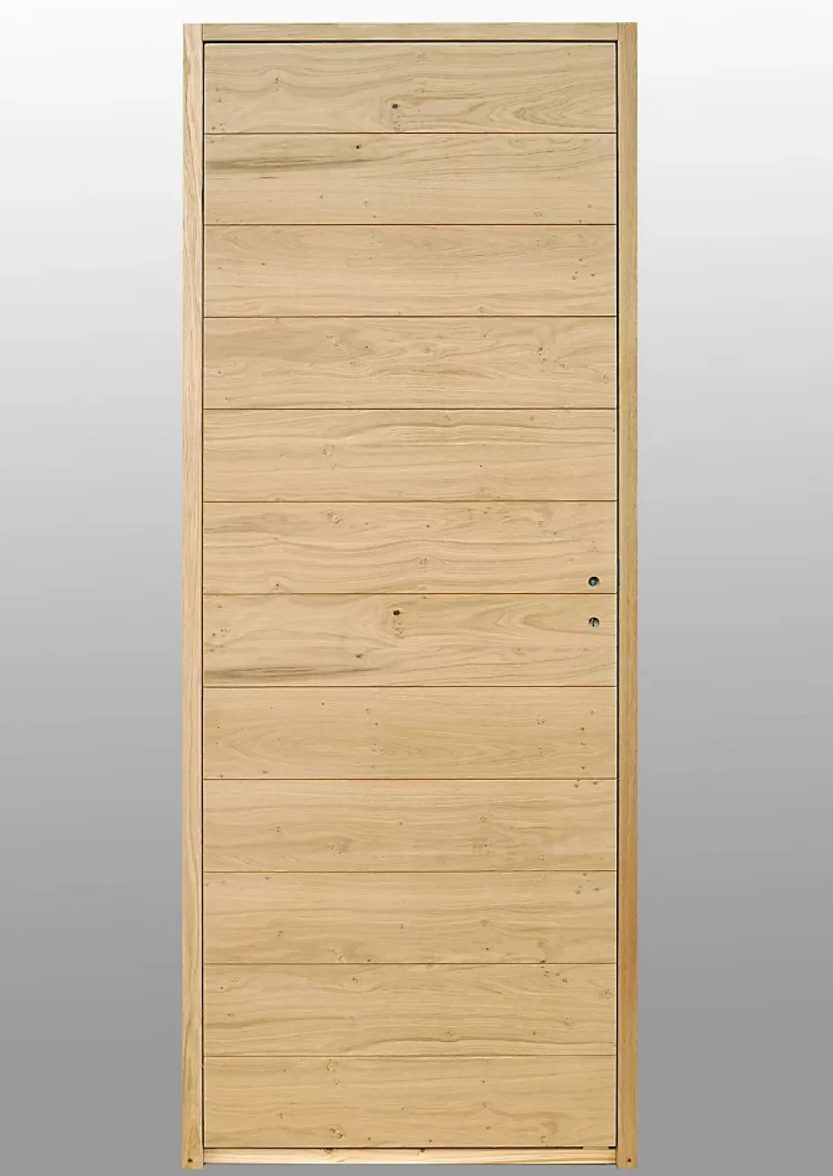 Lynporte Bloc Porte NOE bois chêne européen 2040 mm x 930 mm Droit en huisserie de 92