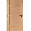 Bloc porte PARIS 4 Panneaux bois chene 2040x730 Gauche-Lynporte Outlet