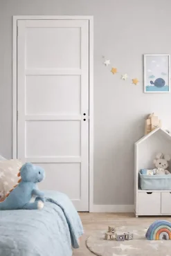 Gd Menuiseries Bloc Porte Tamera Blanc H204 X L83 Côte Tableau P.droite