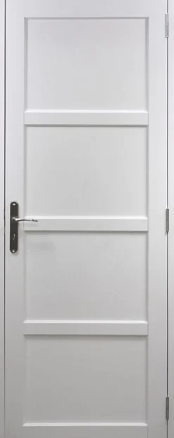 Gd Menuiseries Bloc Porte Tamera Blanc H204 X L83 Côte Tableau P.droite