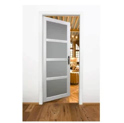 Bloc Porte Tana Vitrée Blanc H204 X L83 Côte Tableau P.gauche-Gd Menuiseries Sale