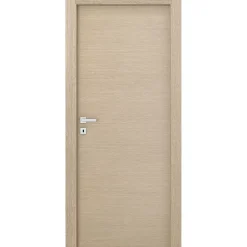 Bloc-porte Alexia bois naturel H.204 x l.83 cm, poussant droit