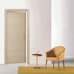 Bloc-porte Alexia bois naturel H.204 x l.83 cm, poussant gauche- New