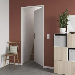 Bloc-porte Alpille blanc H.204 x l.73 cm, réversible- New