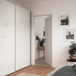 Bloc-porte Alpille blanc H.204 x l.73 cm, réversible- New