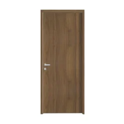 Bloc-porte Alpille effet noyer naturel H.204 x l.73 cm, réversible- Online