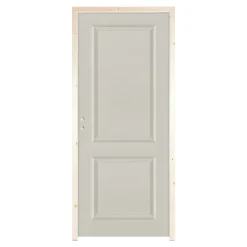 Bloc-porte Camargue 2 panneaux blanc H.204 x l.83 cm, poussant droit- Hot