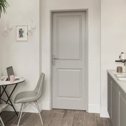 Bloc-porte Camargue prépeint H.204 x l.73 cm, poussant gauche- Clearance