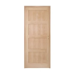 GoodHome Bloc-porte Connemara H.204 x l.73 cm, poussant gauche