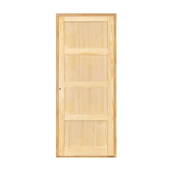 Bloc-porte Connemara pin H.204 x l.83 cm, poussant droit- Sale