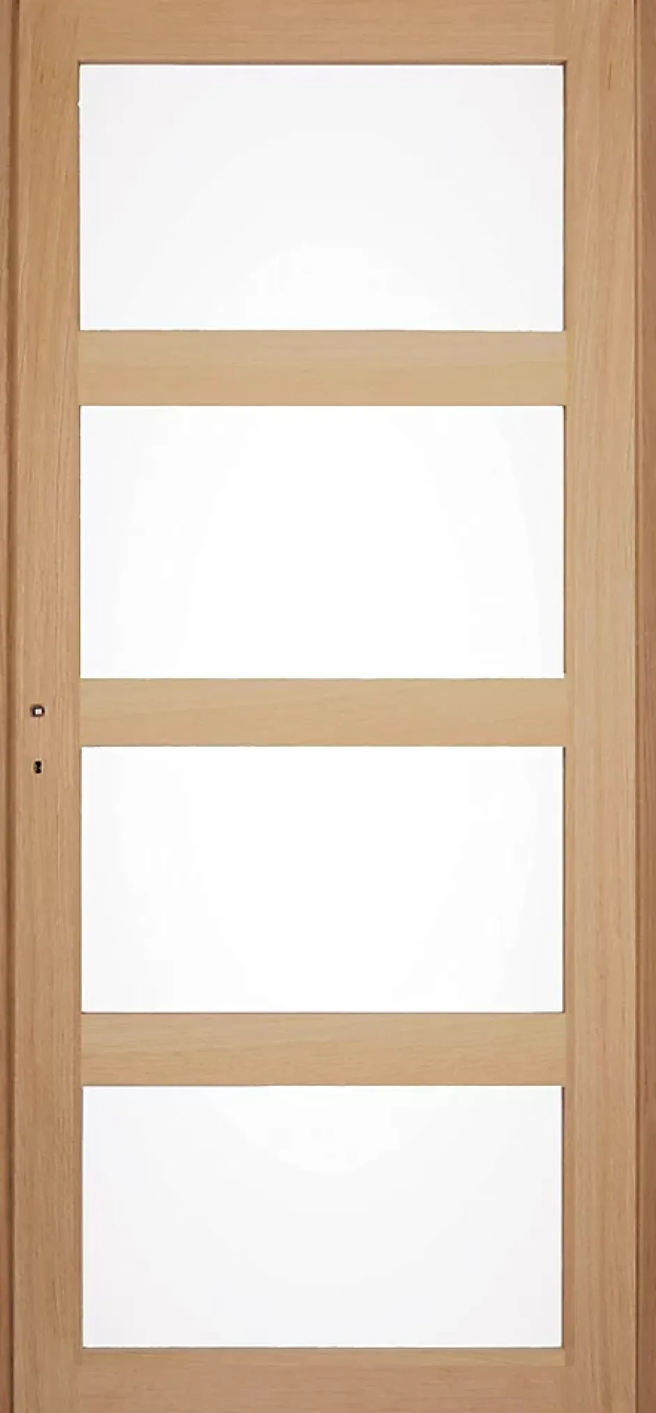 Bloc-porte Connemara vitré H.204 x l.73 cm, poussant droit-GoodHome Sale