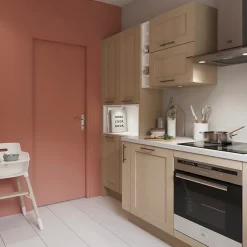 Bloc-porte Coupe feu prépeint H.204 x l.83 cm, poussant droit- Sale