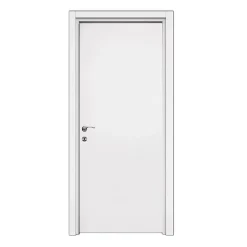 Bloc-porte Exmoor blanc H.204 x l.73 cm, poussant droit- New