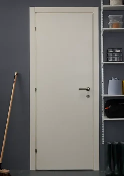 Bloc-porte Exmoor blanc H.204 x l.73 cm, poussant droit- New