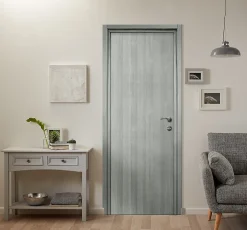 Bloc-porte Exmoor gris H.204 x l.83 cm, poussant gauche- Online