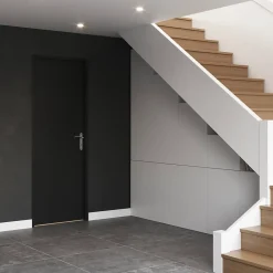 Bloc-porte Exmoor prépeint H.204 x l.73 cm, poussant gauche