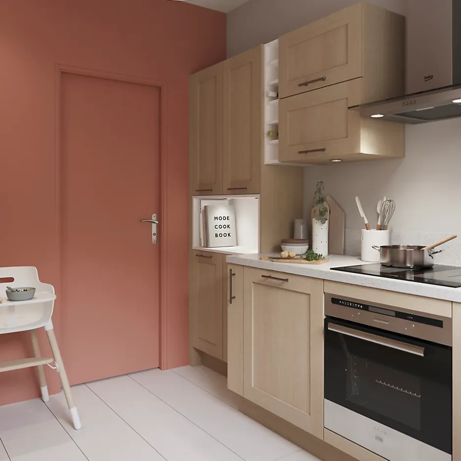 Bloc-porte Isoplane prépeint H.204 x l.83 cm, poussant droit