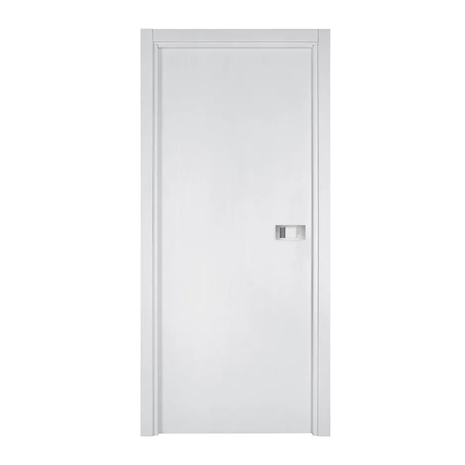 Reivilo Bloc-porte Miro avec poignée Exclusive grise, H.204 x l.93 cm, aspect chêne blanc