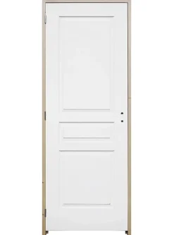 Bloc-porte Ordesa postformé blanc H.204 x l.73 cm, poussant gauche