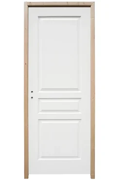 Bloc-porte Ordesa postformé blanc H.204 x l.83 cm, poussant droit- Hot