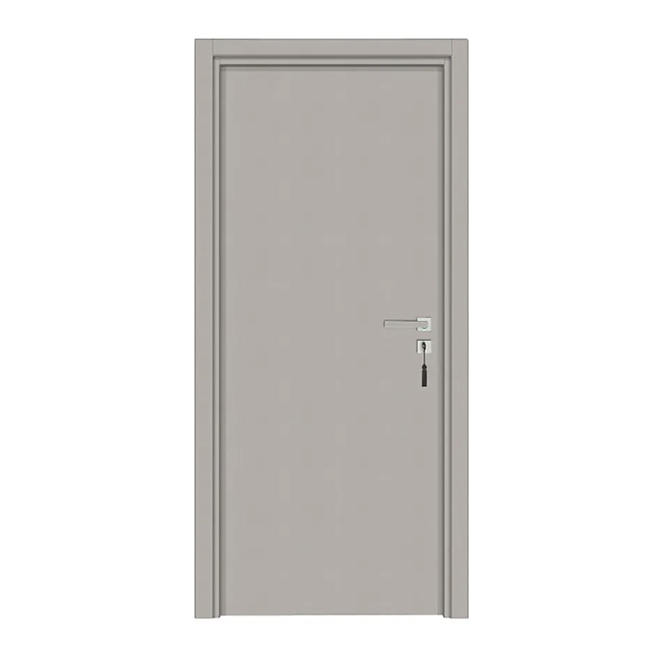 Bloc-porte pose fin de chantier Premium Miro, H.204 x l.63 cm, aspect cuir argile, réversible-Reivilo Outlet