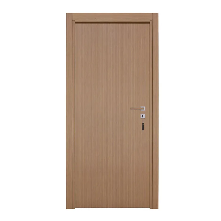 Reivilo Bloc-porte pose fin de chantier Premium Miro, H.204 x l.73 cm, aspect chêne gris, réversible