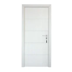 Reivilo Bloc-porte pose fin de chantier Premium Seymour, H.204 x l.83 cm, aspect chêne blanc, réversible