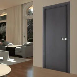 Bloc-porte pose fin de chantier Premium Miro, H.204 x l.83 cm, aspect chêne cendré, réversible-Reivilo Online