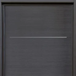 Bloc-porte Triaconta gris H.204 x l.73 cm, poussant gauche- Sale