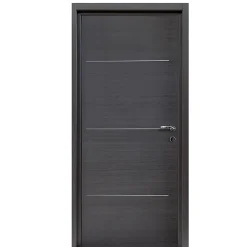 Bloc-porte Triaconta gris H.204 x l.83 cm, poussant gauche- Online