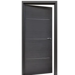 Bloc-porte Triaconta gris H.204 x l.83 cm, poussant gauche- Online