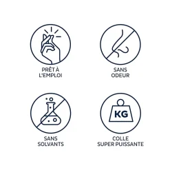 Bostik Primaire pour Lames et Dalles Auto-Adhésives 1 L