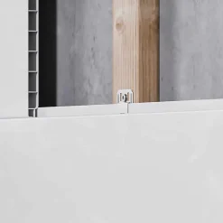 Tecnoprofils Boîte de 250 clips de fixation - Lambris PVC