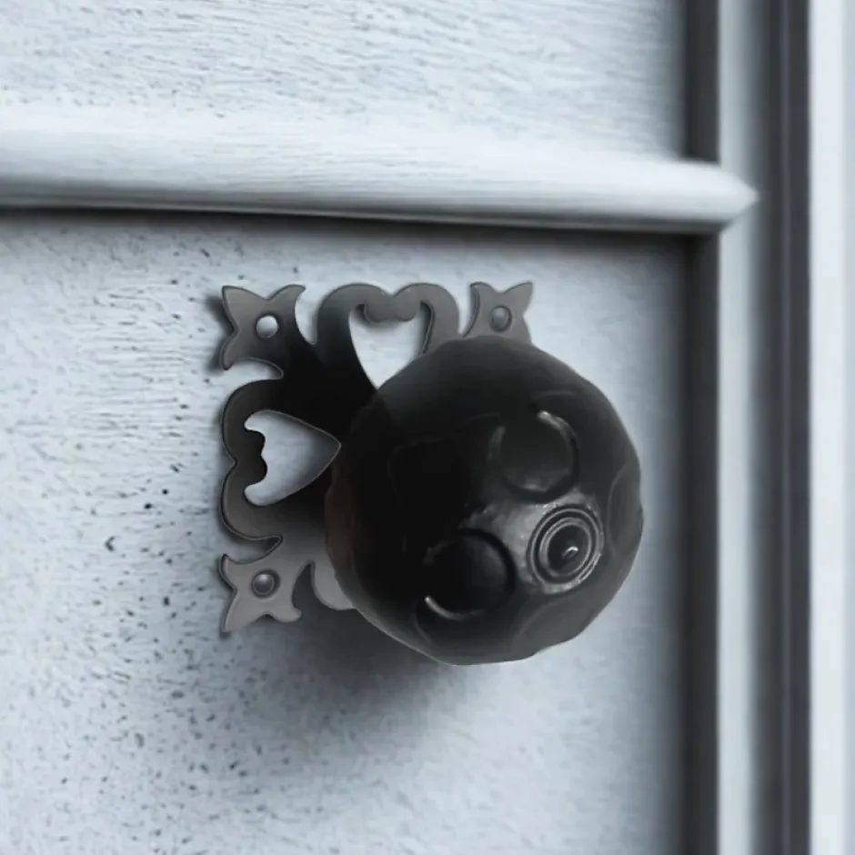 Boule rustique, diamètre 700mm, noire-Secury-T Outlet