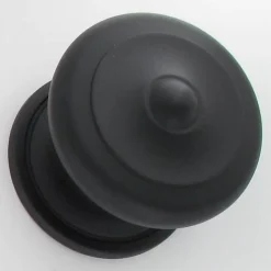 Secury-T Bouton Boule de porte d'entrée rustique noir mat