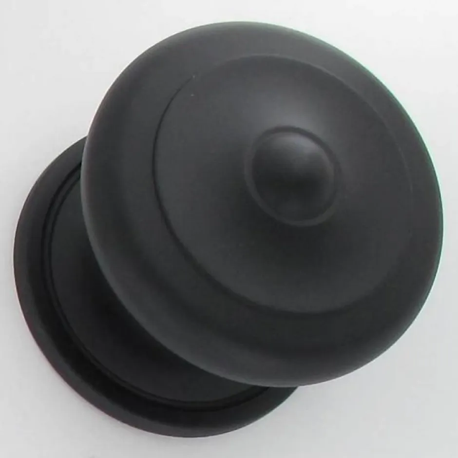 Secury-T Bouton Boule de porte d'entrée rustique noir mat